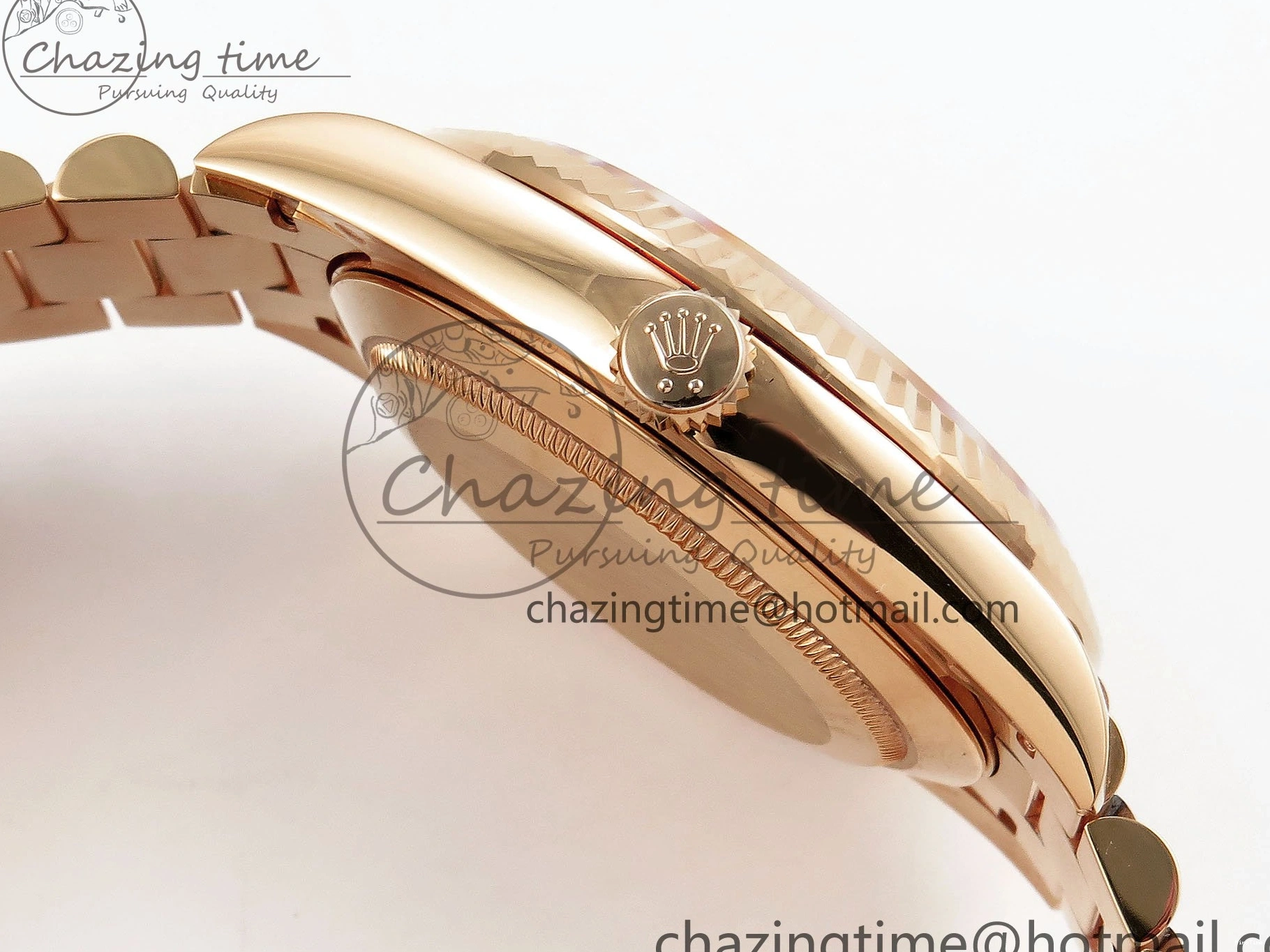 MiroTime 0318 Day Date 40 RG 228235 ARF 1:1 Best Edition White Roman Dial on President Bracelet VR Bright 1510